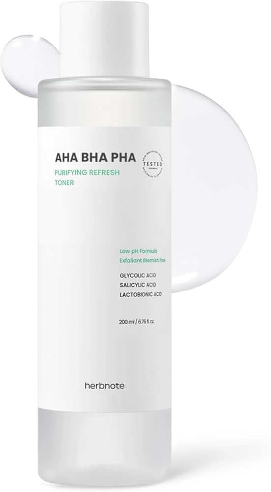 HERBNOTE AHA BHA PHA Purifying Refresh Toner 200ml