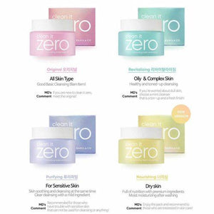 BANILA CO Clean it Zero Special Kit - Set 4 sáp tẩy trang mini (7mlx4)