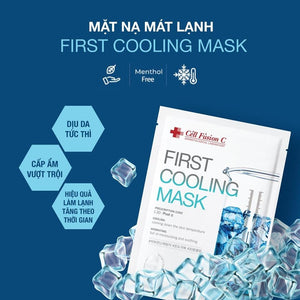 Cell Fusion C First Cooling Mask - Mặt Nạ Dịu Da Khẩn Cấp