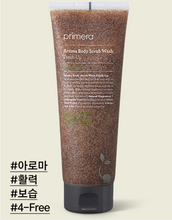 Load image into Gallery viewer, Primera Aroma Body Scrub Wash -  Sữa Tắm Tẩy Da Chết Toàn Thân  (230ml)
