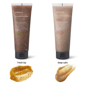 Primera Aroma Body Scrub Wash -  Sữa Tắm Tẩy Da Chết Toàn Thân  (230ml)